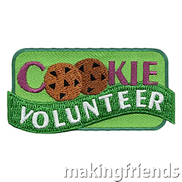 Cookie Volunteer Patch - MakingFriends