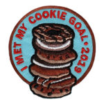Girl Scout I Met My Cookie Goal 2019 Fun Patch