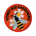 Honey Bee Gardening Service Scout Patch