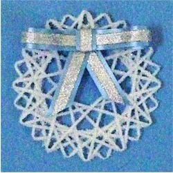 Yarn Snowflake Decoration