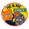 Girl Scout He and Me Dance Fun Patch
