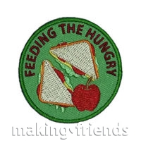 Feeding the Hungry Service Patch from Youth Squad