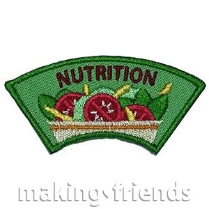 Girl Scout Nutrition Advocate Service Patch