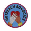 Outreach Advocate Service Patch from Youth Squad