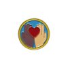 Wellbeing Delegate Pin for Community Service from Youth Strong