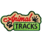 Girl Scouts Animal Tracks Fun Patch