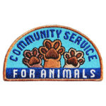 Community Service for Animals Fun Patch