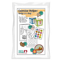 Exercise Helper Badge in a Bag