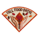 Fall Food Drive Service Patch
