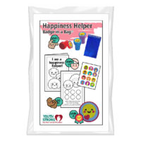 Happiness Helper Badge in a Bag