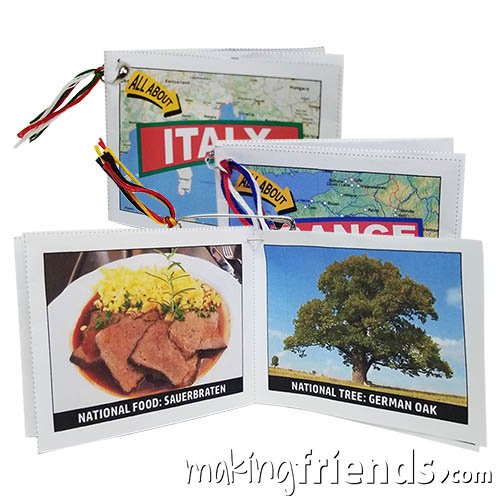 International Country Friendship Swap Kit The International Country Friendship Swap Kit from MakingFriends®.com is available for every country AND kit makes 100 pins to swap at your Thinking Day* event. *MakingFriends®.com is not affiliated with, endorsed by or a licensee of Girl Scouts of the USA. via @gsleader411