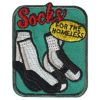 Girl Scout Socks for the Homeless Service Patch