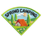 Scout Spring Camping Fun Patch