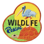 Girl Scout Wildlife Rescue Fun Patch