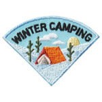Scout Winter Camping Fun Patch