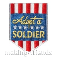 Girl Scout Adopt a Soldier Patch