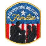 Supporting Military Families Patch
