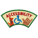 Accessibility Advocate Service Patch from Youth Squad