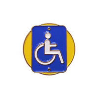 Accessibility Delegate Pin for Community Service from Youth Strong