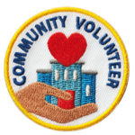 Community Volunteer Service Patch from Youth Squad
