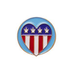 Patriotism Delegate Pin for Community Service from Youth Squad