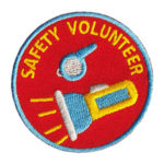 Safety Volunteer Service Patch from Youth Squad