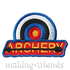 Girl Scout Archery Fun Patch