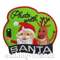 Photo with Santa Fun Patch