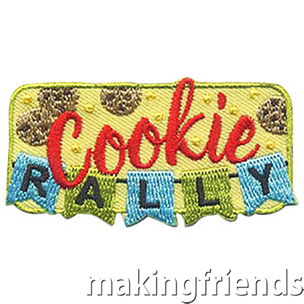 Cookie Rally Patch Flags MakingFriends