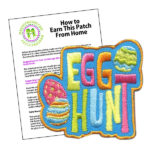 Girl Scout Egg Hunt Fun Patch Program