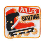 Roller Skating Fun Patch