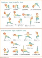 Kids yoga poses download for Girl Scouts