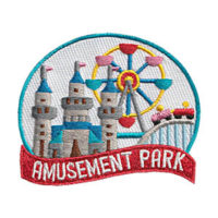Girl Scout Amusement Park Fun Patch