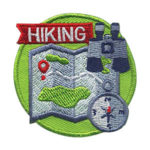 Hiking Map Fun Patch