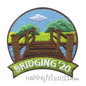 Bridging 2020 Patch. A special ceremony deserves a special patch. Our Bridging 2020 fun patch is a great reminder of your Girl Scout* bridging celebration. You'll find fun ideas and centerpiece crafts for your bridging ceremony on our page Scout Ceremonies and Award Celebrations. via @gsleader411