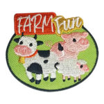 Girl Scout Farm Fun Animals Patch