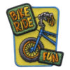 Girl Scout Bike Ride Fun Patch