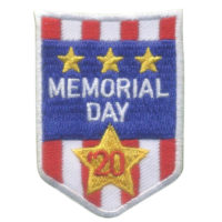 Girl Scout Memorial Day 2020 Patch