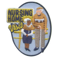 Girl Scout Nursing Home Visit Fun Patch