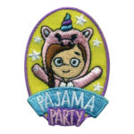 Girl Scout Pajama Party Fun Patch