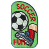 Girl Scout Soccer Fun Patch