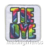 Girl Scout Tie Dye Fun Patch