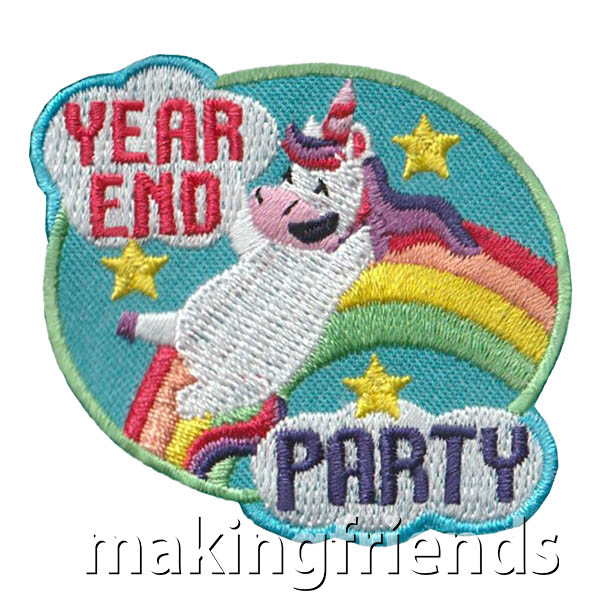 Girl Scout Year End Party Fun Patch via @gsleader411