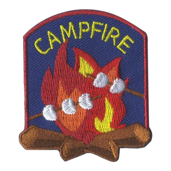 Girl Scout Campfire Fun Patch Marshmallows