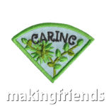 Girl Scout Caring Character Building Patch Program®