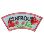 Girl Scout Generous Character Building Patch Program®