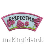 Girl Scout Respectful Character Building Patch Program®