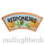 Girl Scout Responsible Character Building Patch Program®