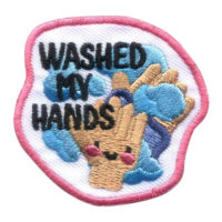 Girl Scout Washed My Hands Fun Patch