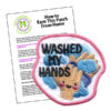 Girl Scout Washed My Hands Fun Patch Program